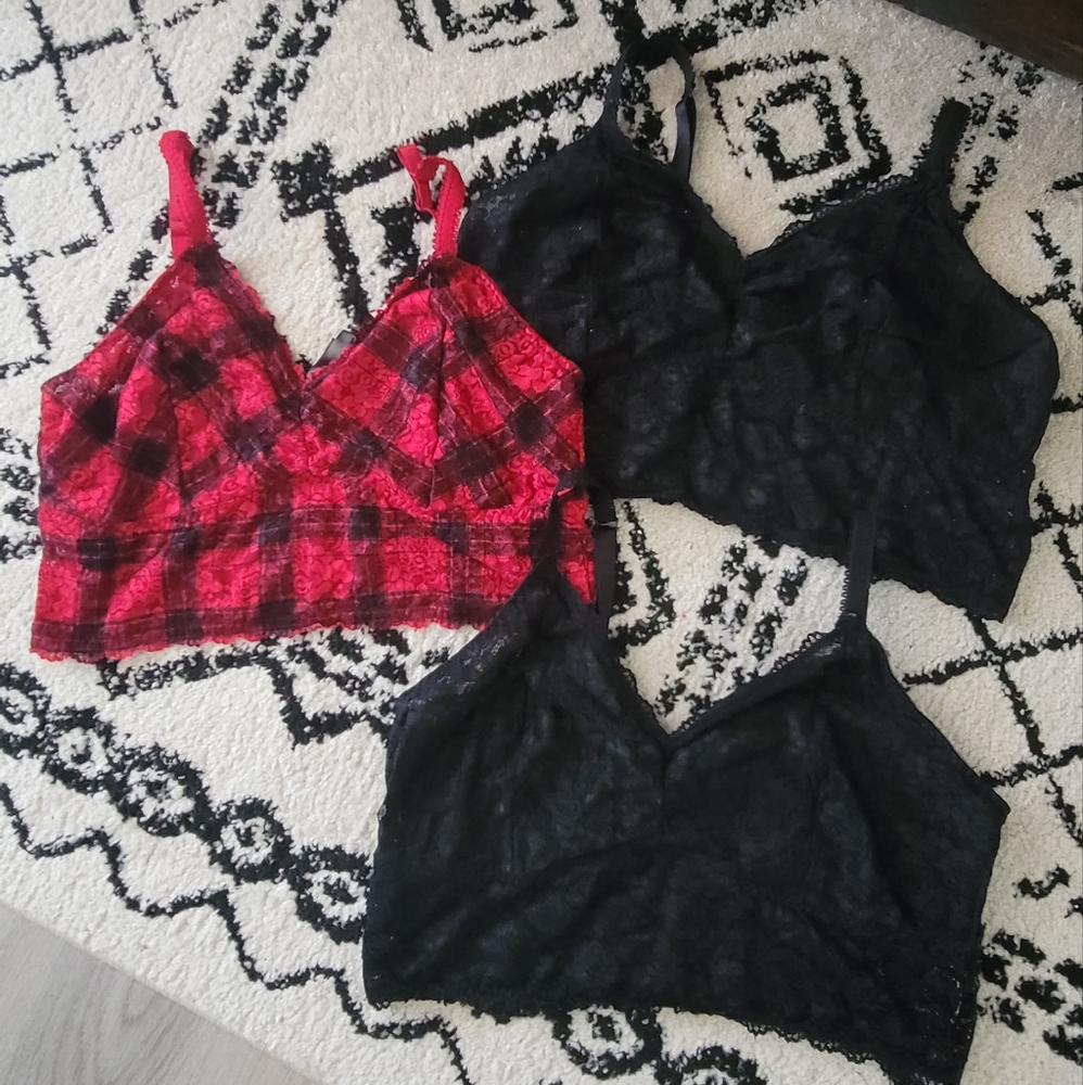 Torrid Lace Bralette Bundle (3)